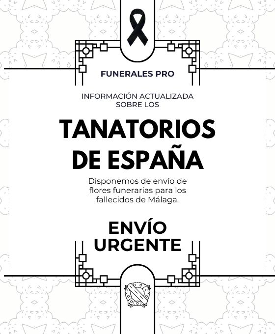 Funerales Pro — Información de los tanatorios de España. Envío urgente de flores